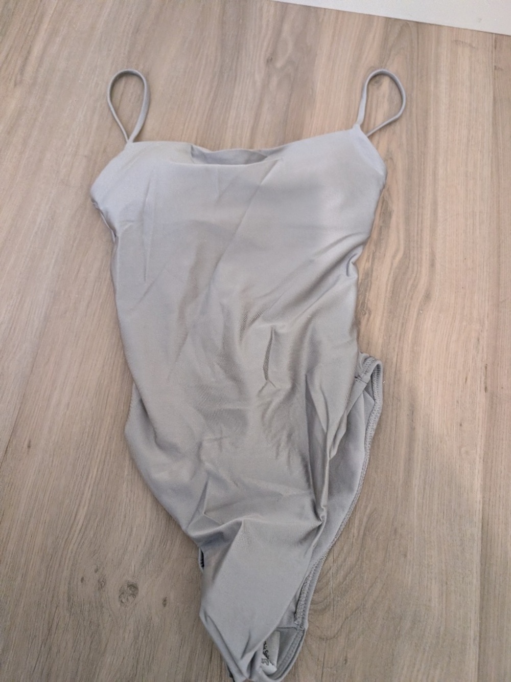 Silver Swim Suit
